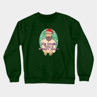 Professor Whiskmas Crewneck Sweatshirt